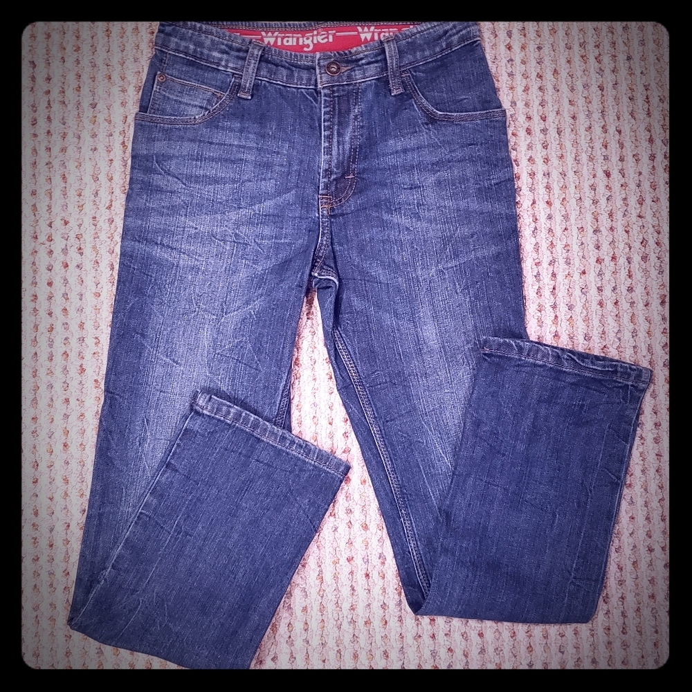 WRANGLER BOYS JEANS - SIZE 12R